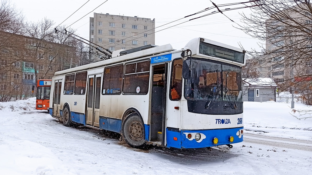 Троллейбусный парк во Владимире за год уменьшился на 11 машин