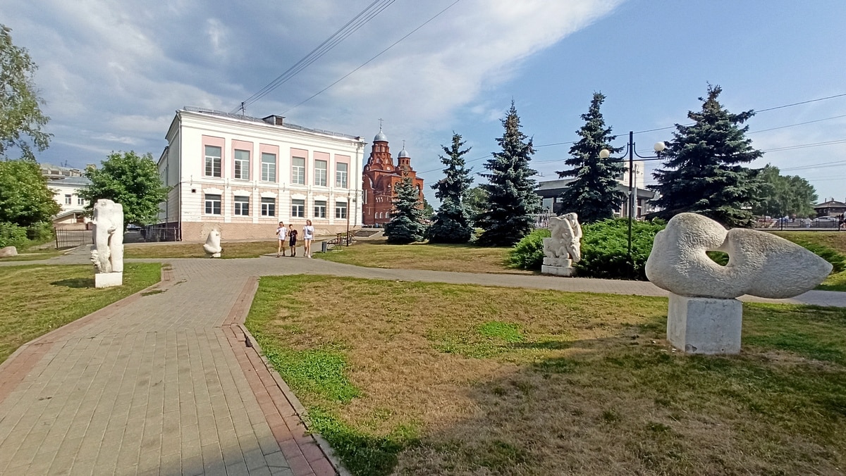 Центр Владимира сквер