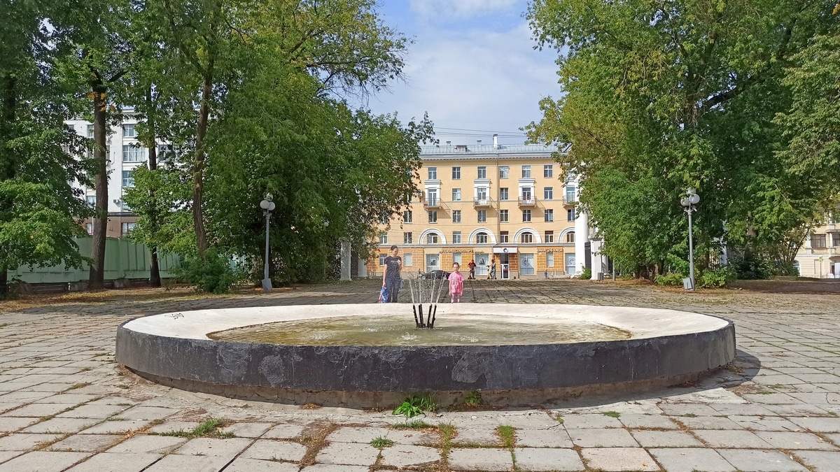 Центр Владимира фонтан
