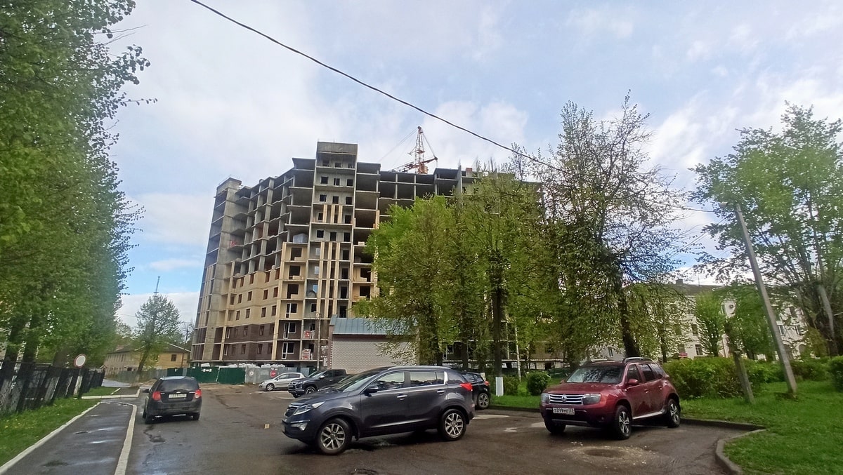 Улица Горького строительство