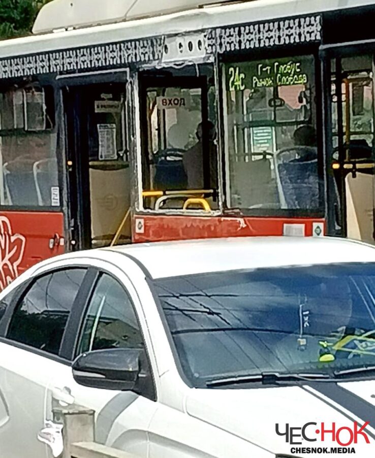 Авария ДТП Волгабас автобус 2