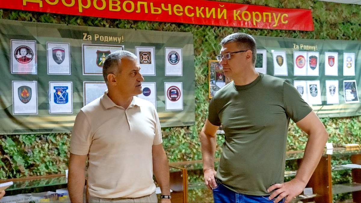Губернатор Авдеев в шестой раз уехал на Донбасс