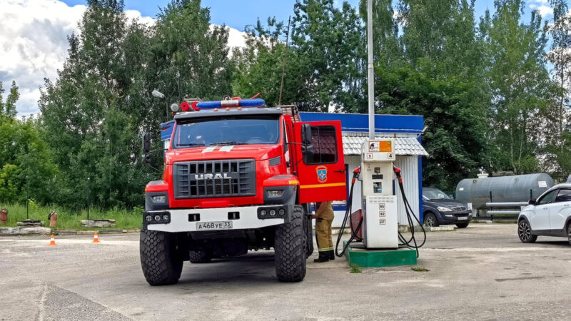 На владимирских заправках организовали «зеленый коридор» для спецслужб