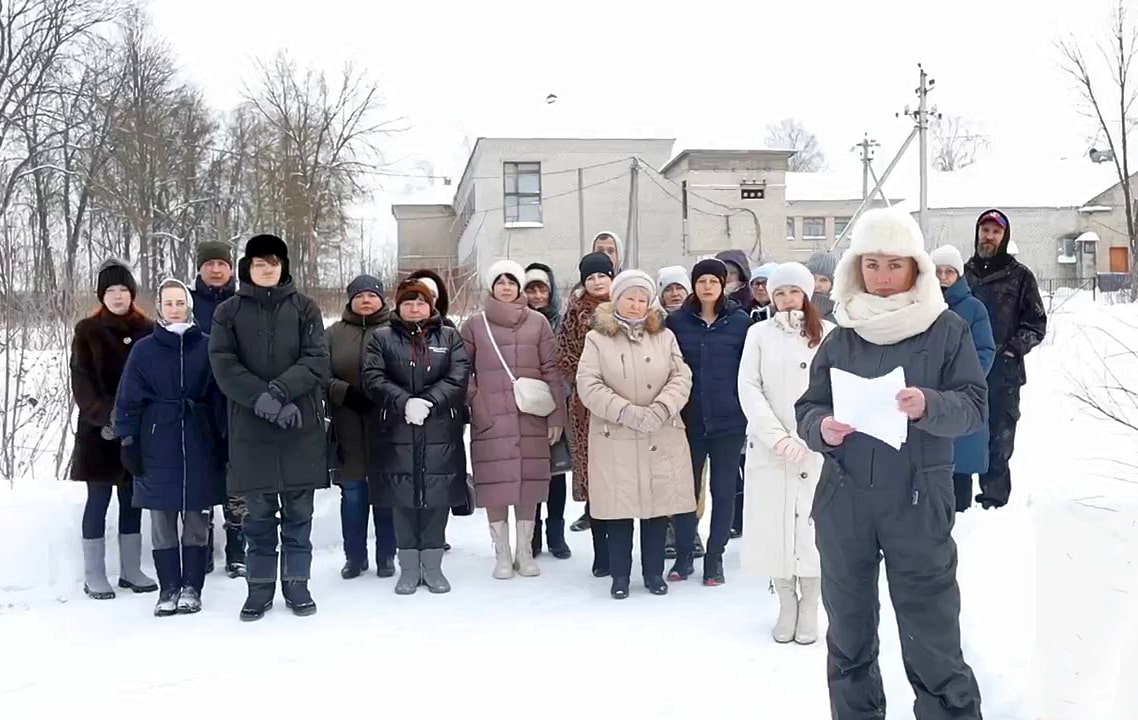 Жители Балакирево протестуют против оптимизации школ