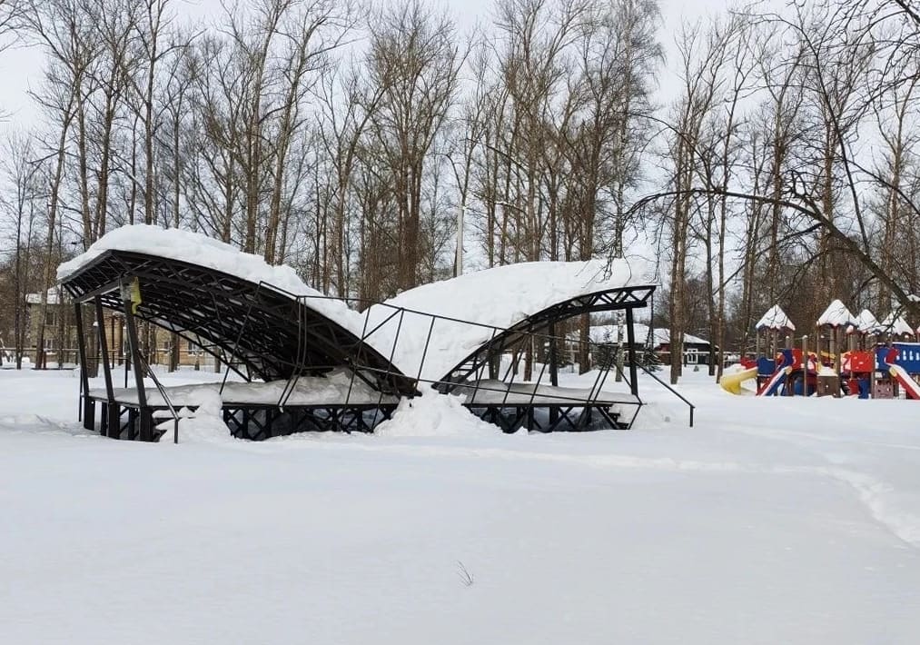 Бавлены обрушение снег 3