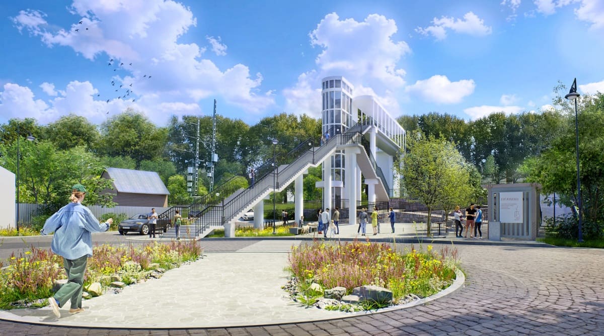 Боголюбово вокзал благоустройство проект 2