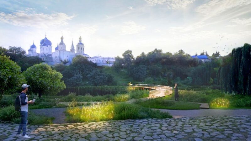 В Боголюбово построят парковки у вокзала и зону отдыха у пруда