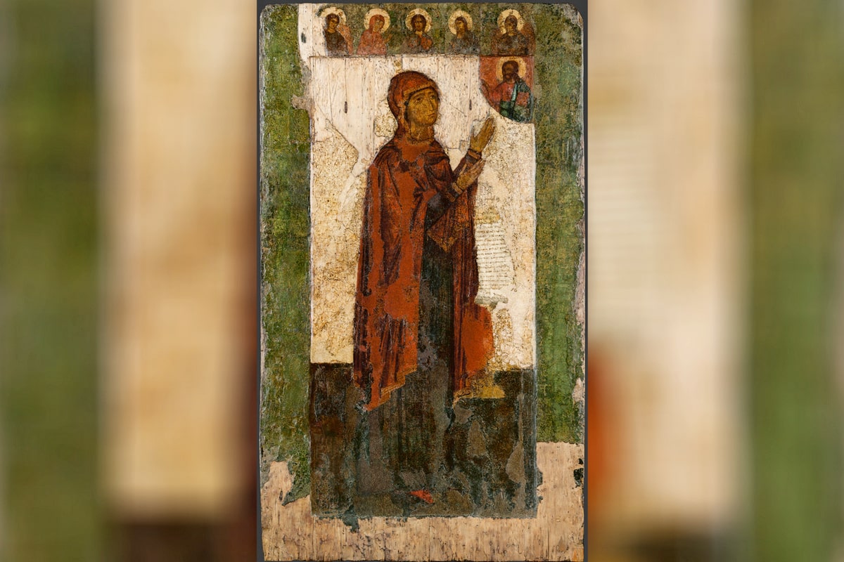Боголюбская икона Богоматери ВСМЗ-min