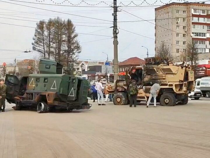 В Коврове открылась выставка подбитой на СВО техники