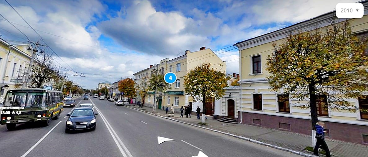 Центр Владимира деревья 2010