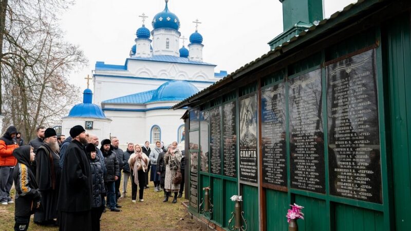 Во Владимир приехала фронтовая часовня с Донбасса