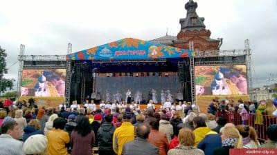 Программа празднования Дня города Владимира-2021