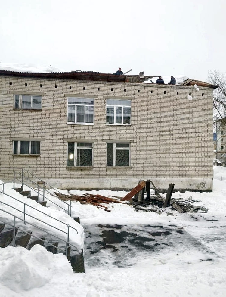 Детский сад обвал крыши Ковров