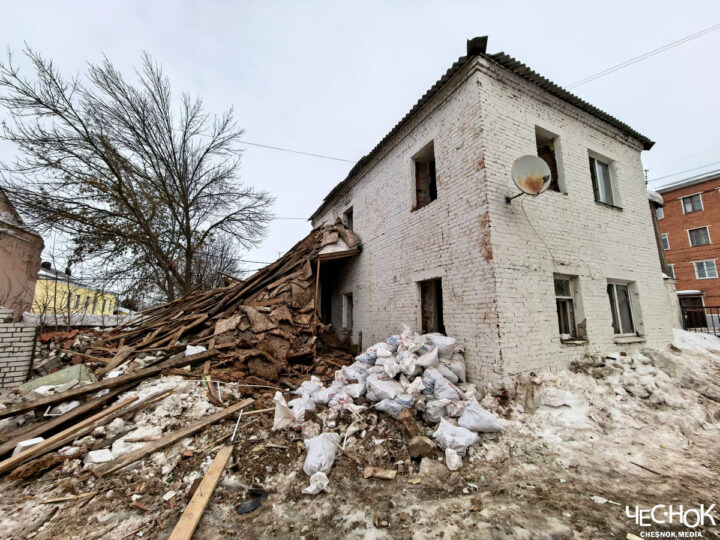 Реставрация трех домов-памятников в центре Владимира затягивается