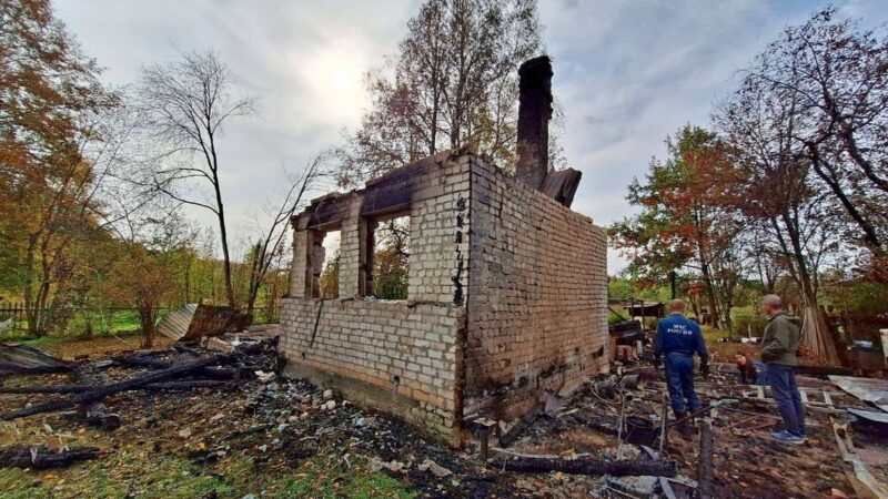 У поспорившей с Авдеевым журналистки сгорел дом