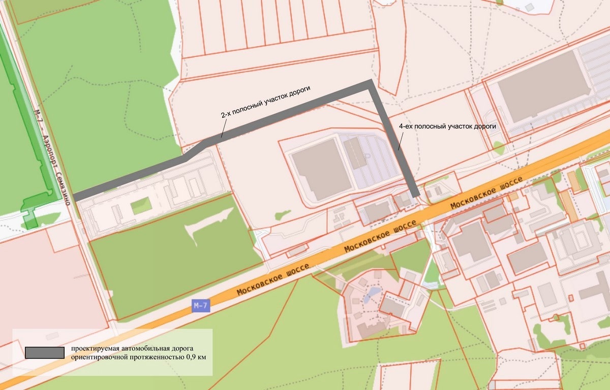 Во Владимире спроектируют дорогу от Пекинки к аэропорту