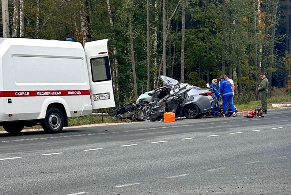 В страшном ДТП в Гусь-Хрустальном погибли 5 человек