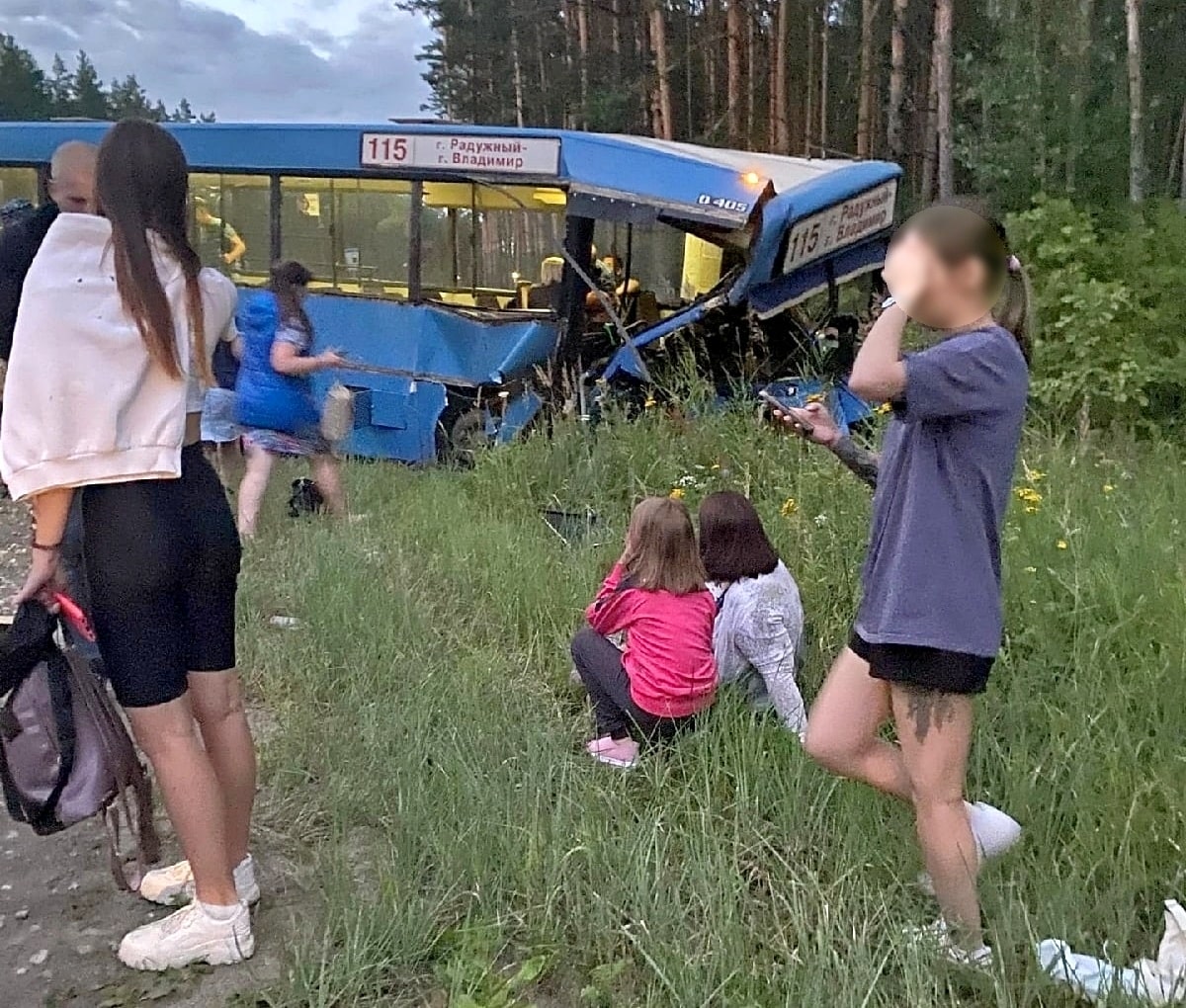 Под Владимиром трое человек погибли в ДТП с рейсовым автобусом