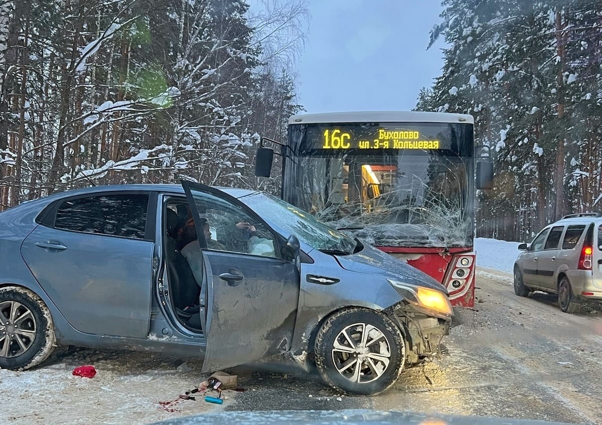 Во Владимирской области в ДТП со скорой и автобусом пострадали дети