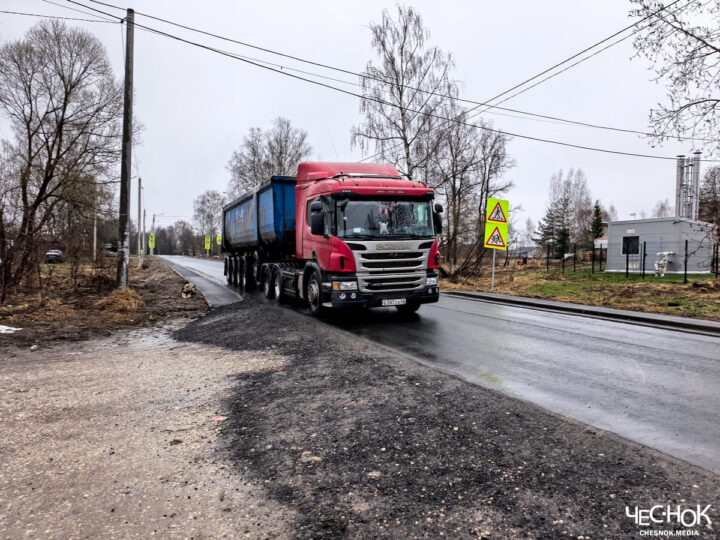 Контроль за фурами превратил владимирские деревни в транзитные трассы
