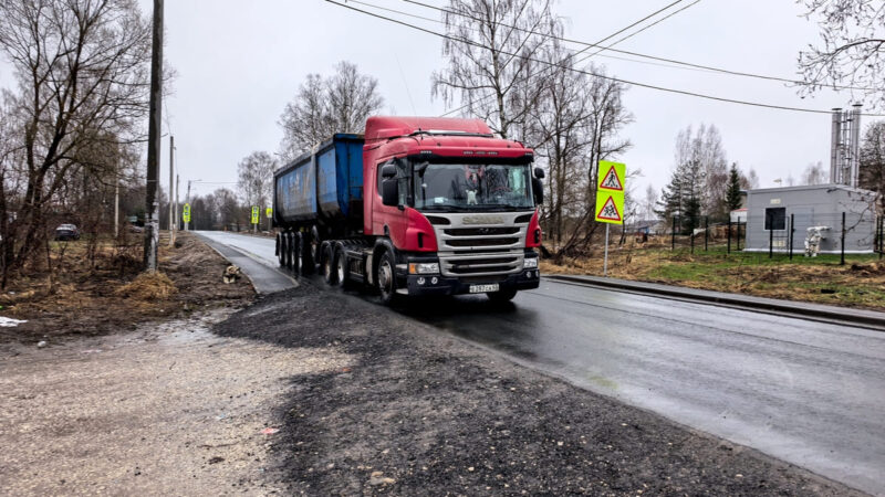 Контроль за фурами превратил владимирские деревни в транзитные трассы