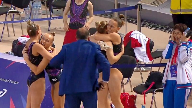 Владимирские гимнастки впервые завоевали золото чемпионата России
