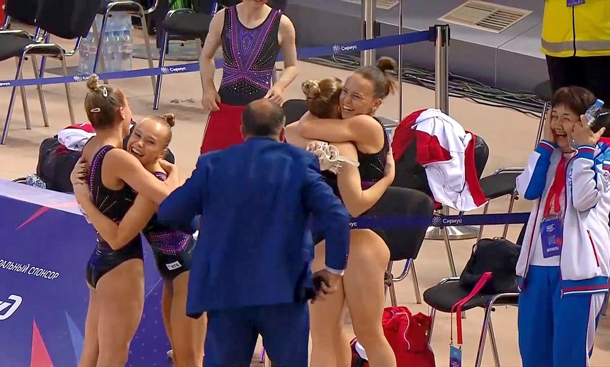 Владимирские гимнастки впервые завоевали золото чемпионата России