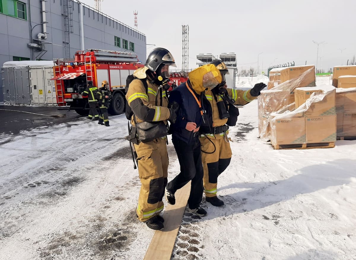 Глобус пожар учения МЧС 7