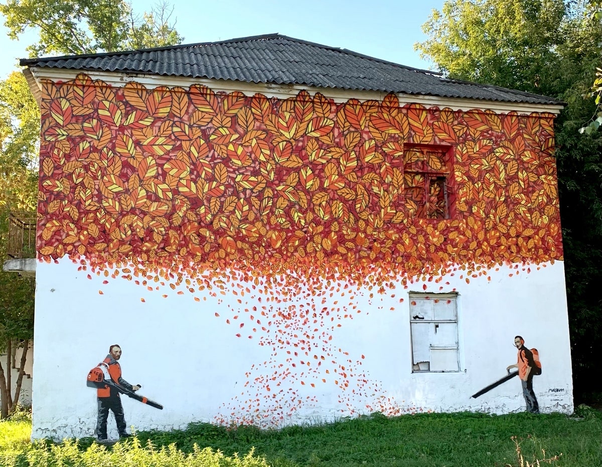 Во Владимире снесут дом с граффити Ван Гога и Дали