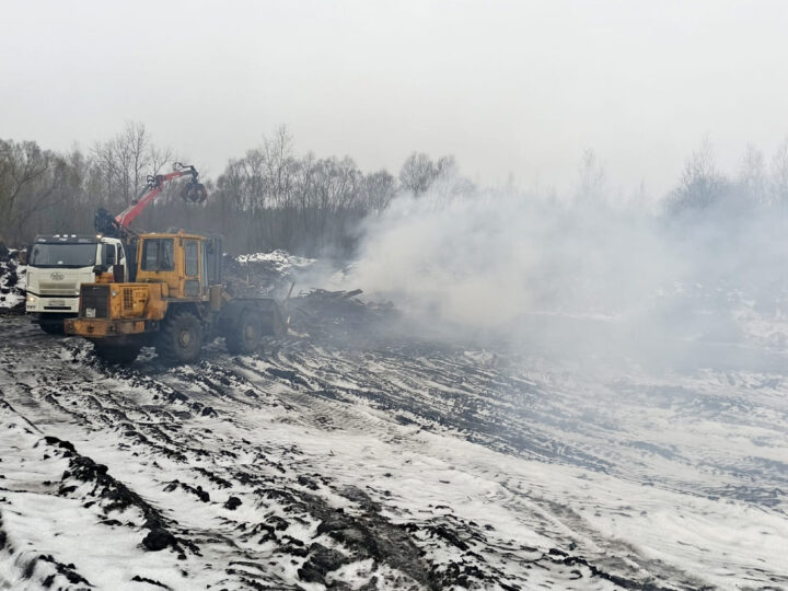 Жители Гусь-Хрустального жалуются на незаконное сжигание мусора