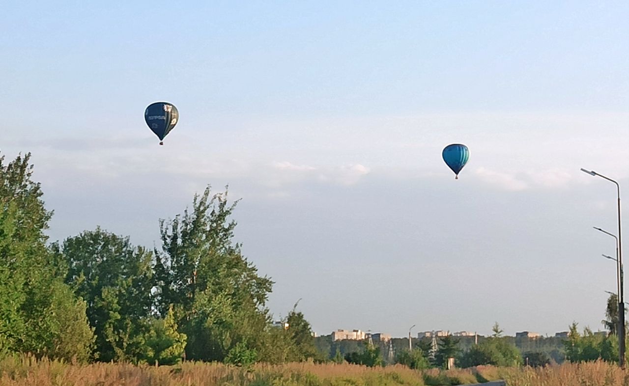 В небе над Владимиром пролетели воздушные шары