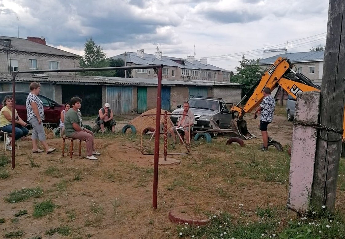 В Камешково назревает бунт из-за мусорных площадок