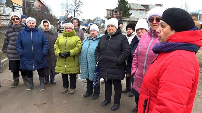 Камешковцы выступили против вышки сотовой связи во дворе