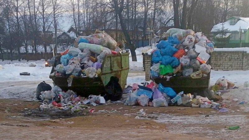 От «Хартии» требуют устранить мусорный коллапс в Александрове