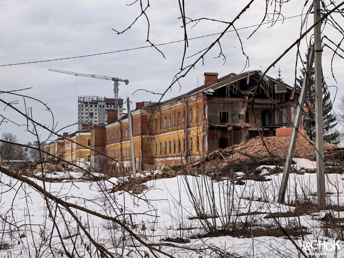 Казармы военный городок снос 2