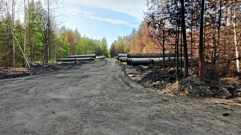 Военную часть в Киржаче превратили в полигон по сжиганию мусора