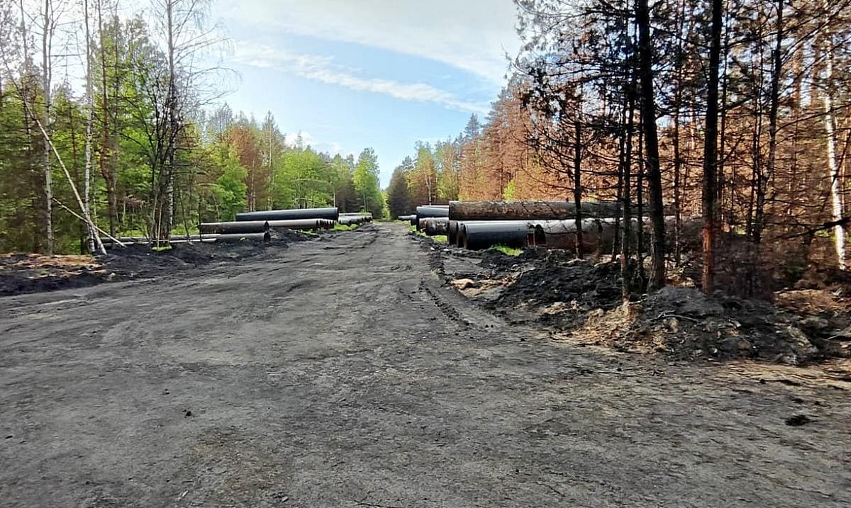 Военную часть в Киржаче превратили в полигон по сжиганию мусора