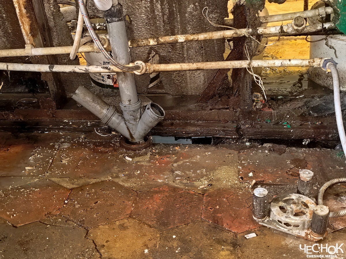 Кольчугино аварийный дом-коммуна 7