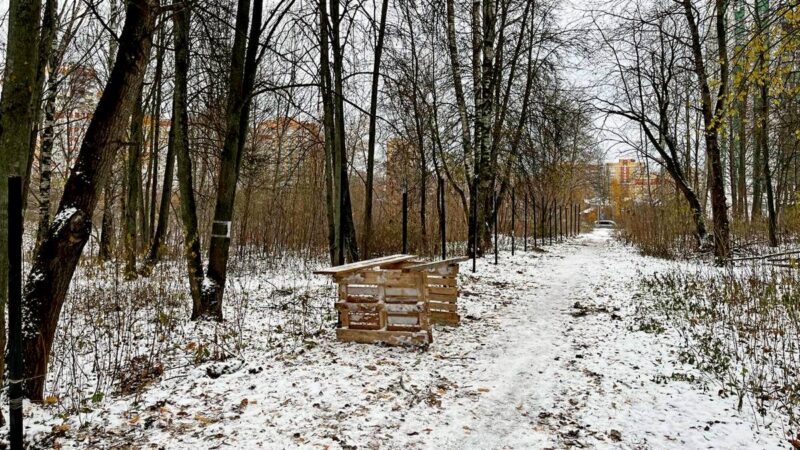 Застройщик отрезает еще один кусок Козьего парка