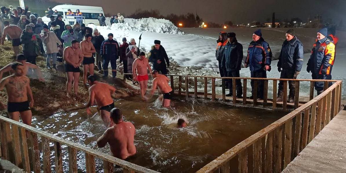 Крещение купание 2