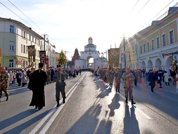 Центр Владимира перекроют на выходные