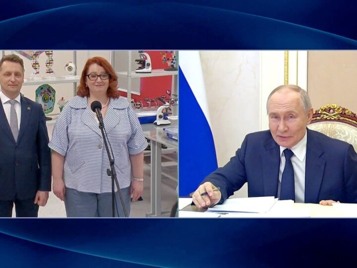 Путин по интернету оценил новую школу в Суздале