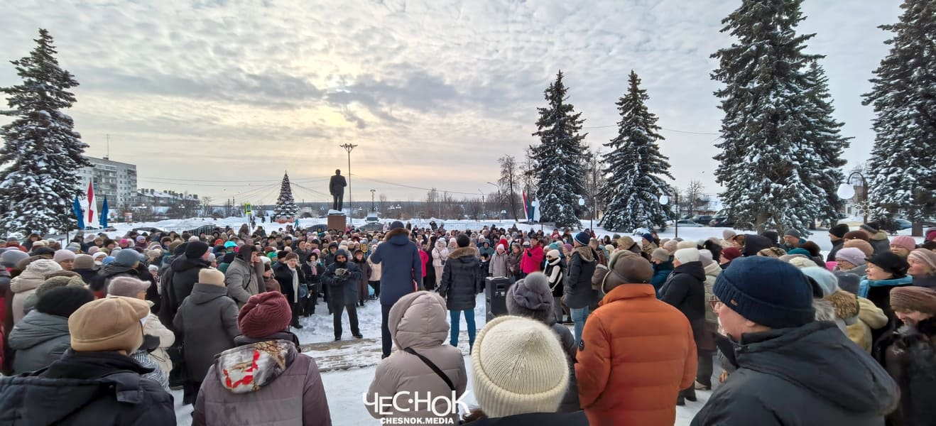 Куринный Кольчугино митинг КПРФ 2