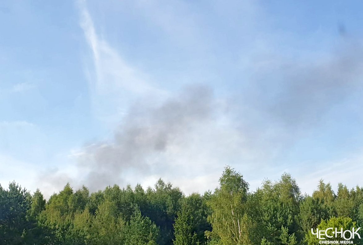 Марьинский полигон пожар 2