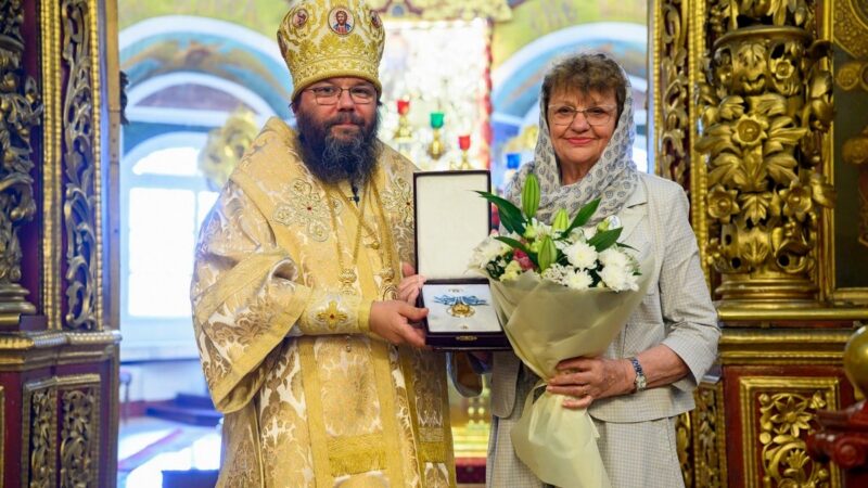 Светлана Мельникова удостоена высшего женского ордена РПЦ