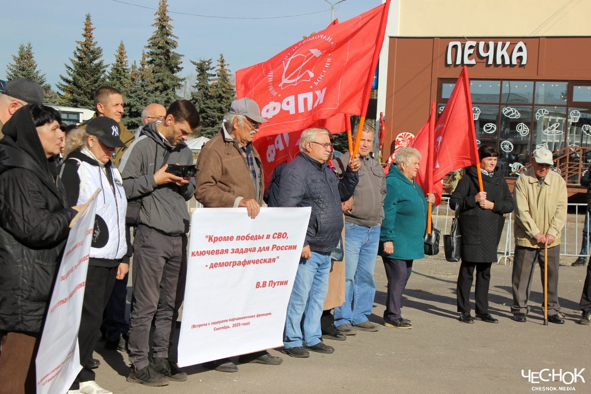 Митинг КПРФ Гусь роддом 2