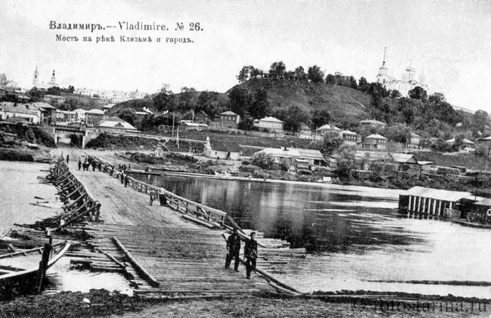 Во Владимире разработают проект набережной с понтонным мостом через Клязьму