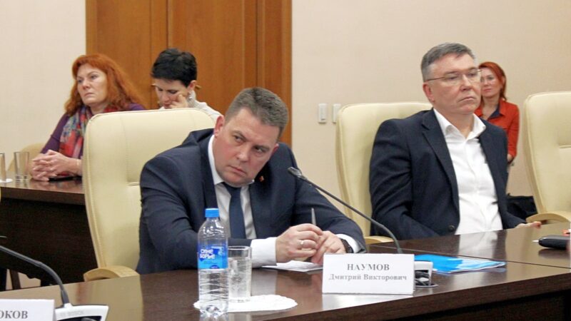 Мэра Дмитрия Наумова допрашивают в следкоме