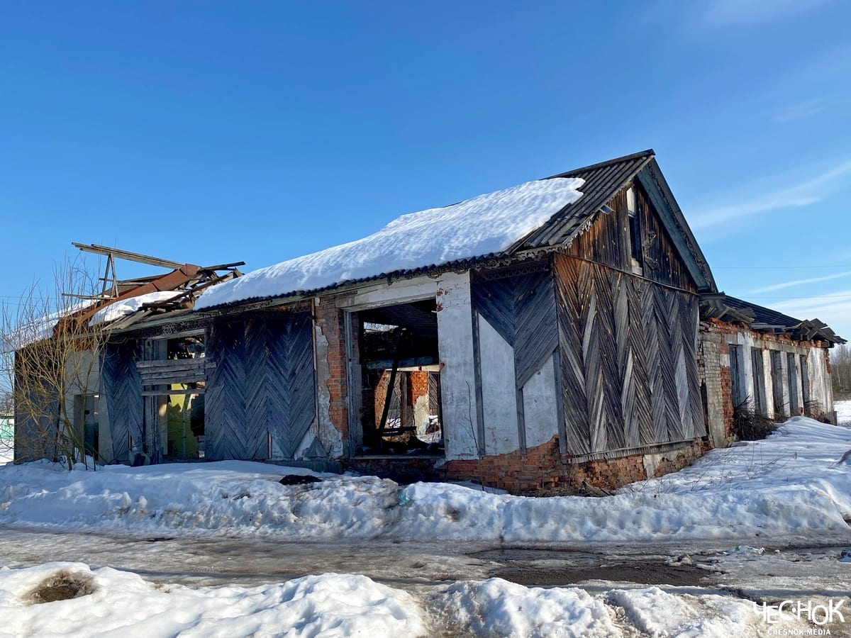 Никулино столовая руины