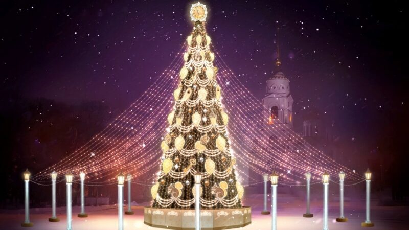 На Соборной площади установят новую елку за 10 млн рублей
